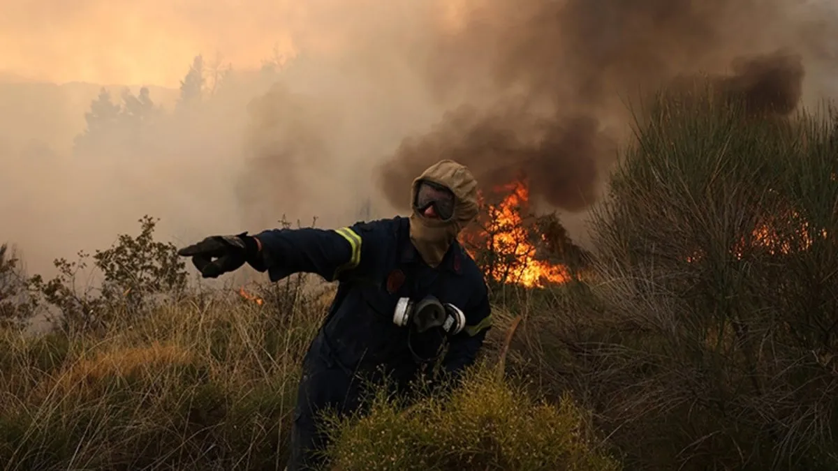 Mora’daki yangında 65 bin dönümden fazla ormanlık alan kül oldu