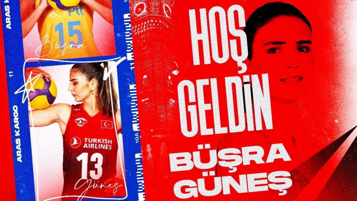 Aras Kargo, Büşra Güneş’i renklerine bağladı